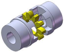 ZT-B型擴(kuò)大軸孔星形彈性聯(lián)軸器